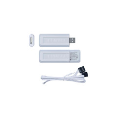 KIT 3 FAN GAMER UNI FAN SL-INF WIRELESS 120 ARGB PRETO 12SLIN1W3W BRANCO