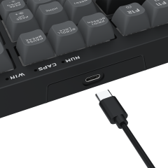 TECLADO MEMBRANA CRUX RGB FULL SIZE COM FIO K518-RGB-GB