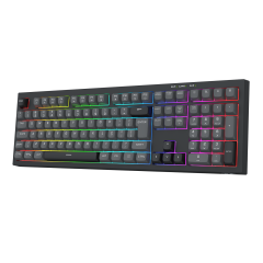 TECLADO MEMBRANA CRUX RGB FULL SIZE COM FIO K518-RGB-GB