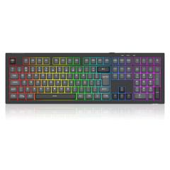 TECLADO MEMBRANA CRUX FULL SIZE  SF K518R-WL-GB
