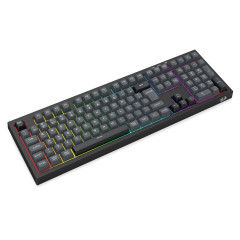 TECLADO MEMBRANA CRUX PRO RGB FULL SIZE 3 MODE K518RGB-PRO-GB