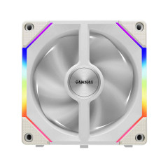 KIT 3 FANS GAMDIAS AEOLUS P2-1203U WH BRANCO