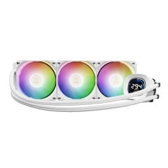 WATER COOLER GAMDIAS AURA GL 360 DIGITAL WH BRANCO