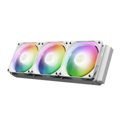 WATER COOLER GAMDIAS AURA GL 360 DIGITAL WH BRANCO