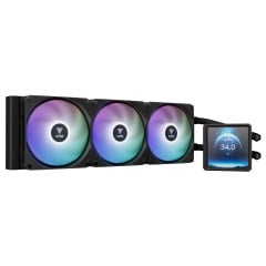 WATER COOLER GAMDIAS AURA GL 360 LCD PRETO