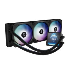 WATER COOLER GAMDIAS AURA GL 360 LCD PRETO