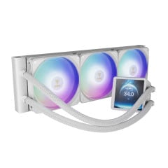 WATER COOLER GAMDIAS AURA GL 360 LCD WH BRANCO