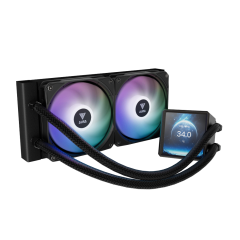 WATER COOLER GAMDIAS AURA GL 240 LCD PRETO