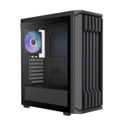 GABINETE GAMER GAMDIAS AURA GC11 ARGB PRETO 4 FAN