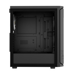 GABINETE GAMER GAMDIAS AURA GC11 ARGB PRETO 4 FAN