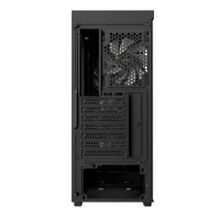 GABINETE GAMER GAMDIAS AURA GC11 ARGB PRETO 4 FAN