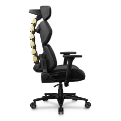 CADEIRA COUGAR TERMINATOR ELITE GOLD PRETO 3MTREGLB.0001 CGR-TRE-GLB