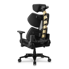 CADEIRA COUGAR TERMINATOR ELITE GOLD PRETO 3MTREGLB.0001 CGR-TRE-GLB