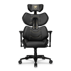 CADEIRA COUGAR TERMINATOR ELITE GOLD PRETO 3MTREGLB.0001 CGR-TRE-GLB