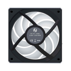 KIT 3 FAN GAMER UNI FAN CL WIRELESS 120 ARGB REVERSE BLADE 12RCL1W3B PRETO