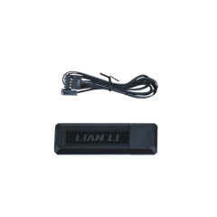 KIT 3 FAN GAMER UNI FAN CL WIRELESS 120 ARGB REVERSE BLADE 12RCL1W3B PRETO