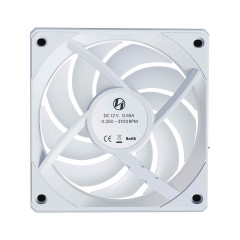 KIT 3 FAN GAMER UNI FAN CL WIRELESS 120 ARGB REVERSE BLADE 12RCL1W3W BRANCO