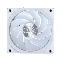 KIT 3 FAN GAMER UNI FAN CL WIRELESS 120 ARGB REVERSE BLADE 12RCL1W3W BRANCO