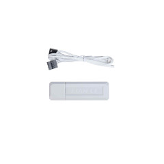KIT 3 FAN GAMER UNI FAN CL WIRELESS 120 ARGB REVERSE BLADE 12RCL1W3W BRANCO