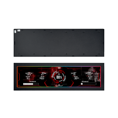 TELA 8.8 PARA GABINETE LIAN LI UNIVERSAL SCREEN PRETO SM088X