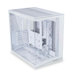 GABINETE GAMER LIAN LI MODELO O11DYNAMIC MINI V2 BRANCO O11DMIV2W