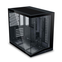 GABINETE GAMER LIAN LI MODELO O11DYNAMIC MINI V2 PRETO O11DMIV2X
