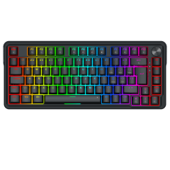TECLADO GAMER UCAL MAGNETIC RGB PRETO K673RGB-M
