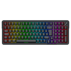 TECLADO GAMER EISA MAGNETIC PRETO K686RGB-M