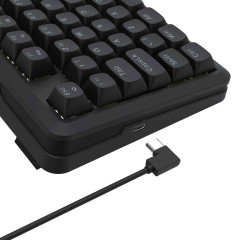 TECLADO GAMER STORMHUNTER MAGNETIC RGB PRETO K721RGB-M