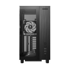 GABINETE GAMER GAMDIAS ATLAS M4 COM 4 FAN PRETO