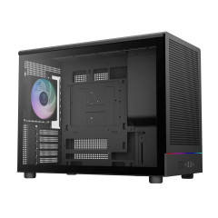 GABINETE GAMER ATHENA M4M PRETO COM 3 FAN