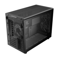 GABINETE GAMER ATHENA M4M PRETO COM 3 FAN