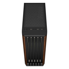 GABINETE GAMER GAMDIAS AURA GC11 WOOD ARGB PRETO 4 FAN