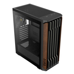 GABINETE GAMER GAMDIAS AURA GC11 WOOD ARGB PRETO 4 FAN