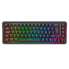 TECLADO GAMER NOVA MAGNETIC RGB PRETO K709RGB-M