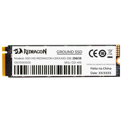 SSD M2 PCle 3.0 GROUND REDRAGON 256GB GD-410