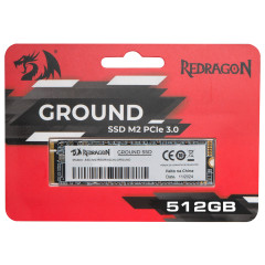 SSD M2 PCle 3.0 GROUND REDRAGON 512GB GD411