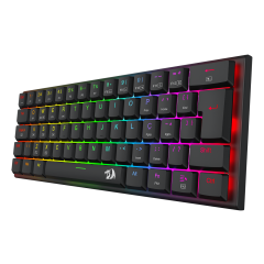 TECLADO MECANICO GAMER REDRAGON ANIVIA PRO S/F - K614RGB-PRO (PT-BROWN)