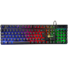COMBO TECLADO + MOUSE + MOUSEPAD + HEADSET KALKAN ODIN LITE PRETO KLK00060