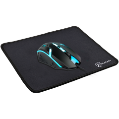 COMBO TECLADO + MOUSE + MOUSEPAD + HEADSET KALKAN ODIN LITE PRETO KLK00060