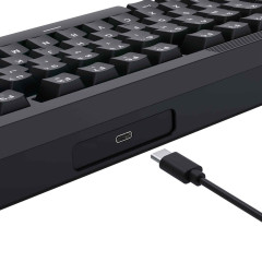 TECLADO MAGNETIC GAMER OTIIM PRETO RGB K729RGB-M