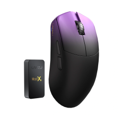 MOUSE GAMER LAMZU MAYA X 8K S/F PURPLE SHADOW