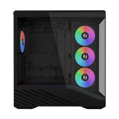 GABINETE LIAN LI V100 PRETO C/FAN V100RX BLACK
