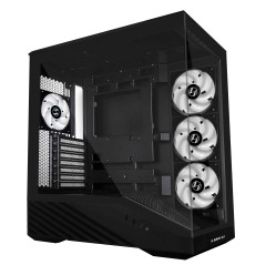 GABINETE LIAN LI V100 PRETO C/FAN V100RX BLACK