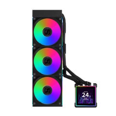 WATER COOLER HYDROSHIFT II LCD-S 360CL GHS2LCDS36CB PRETO