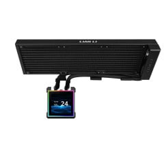 WATER COOLER HYDROSHIFT II LCD-S 360N GHS2LCDS36NB PRETO