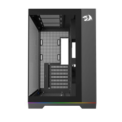 GABINETE GAMER REDRAGON SCALPEL ARGB S/FAN PRETO GC-628