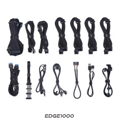 FONTE GAMER 80 PLUS PLATINUM EDGE1000 WATTS PRETO EG1000 BLACK US