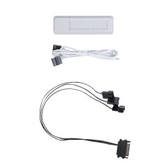 CONTROLADORA SEM FIO BRANCO LIAN LI RF-T-W