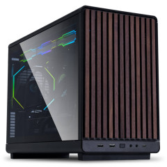 VIDRO DO GABINETE GAMER LIAN LI A3 M-ATX PRETO A3-2X BLACK